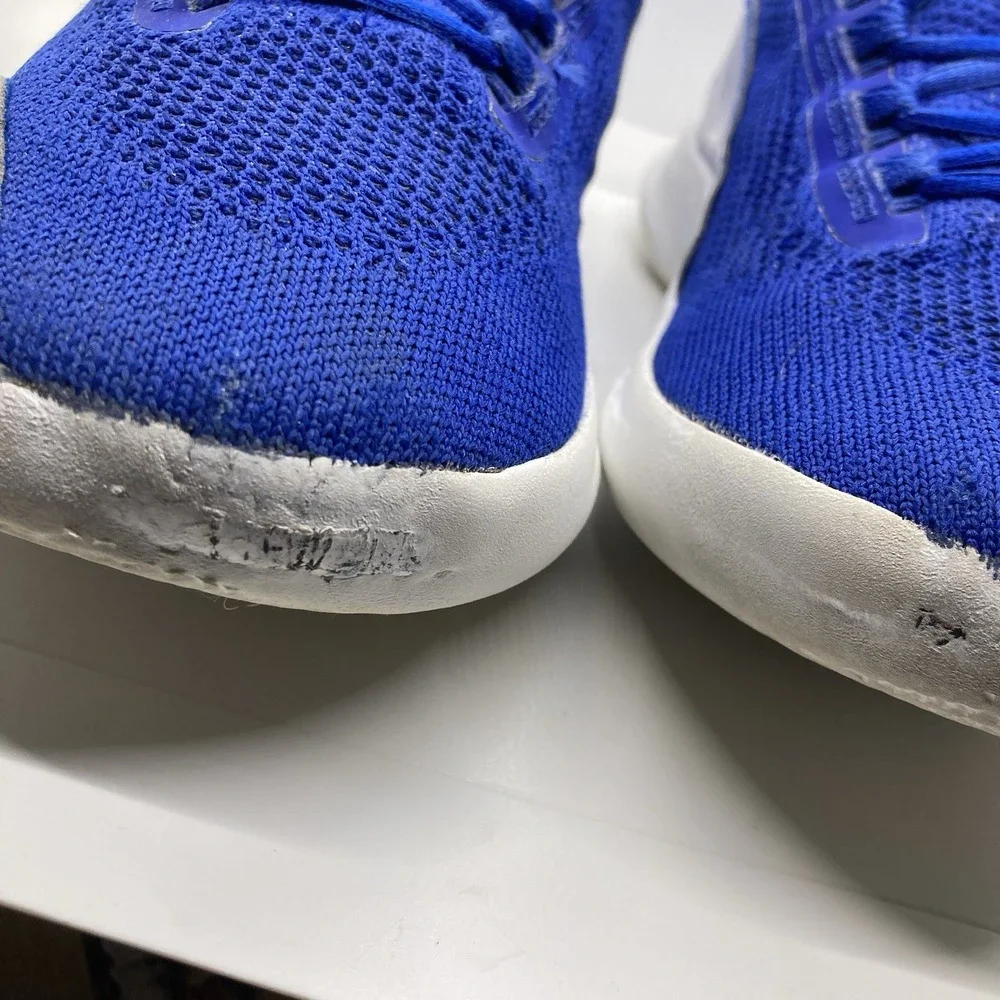 Under Armor Team Curry Mens Size 10 Blue White Basketball Shoes Sneakers Unisex - Picture 3 of 11